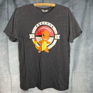 Charmander Pokéball Starter Pokémon‎ Adult T-Shirt Medium Kidcore Dragon